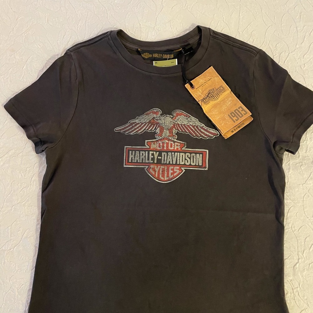 NWT Harley-Davidson distressed t-shirt, let’s ride